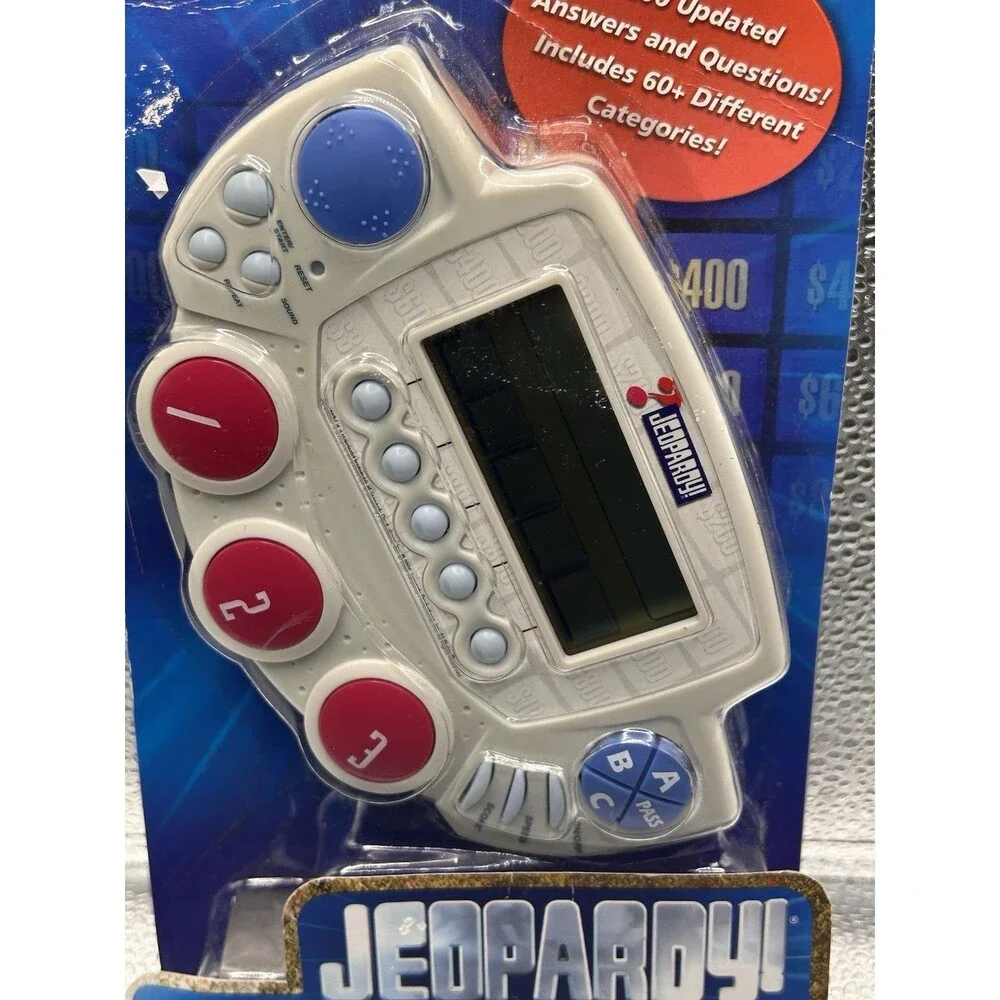 2005 Hasbro Parker Brothers Jeopardy Handheld Game 2nd Edition VTG